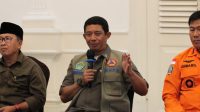 Kepala BNPB menjelaskan perkembangan Gempa Cianjur. | ist