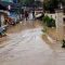 Banjir di lokasi gempa Cianjur