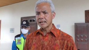 Gubernur Jawa Tengah Ganjar Pranowo.