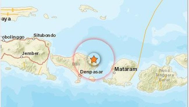 Gempa di Karangasem Bali, 8 Rumah dan 1 Balai Rusak