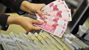 Ilustrasi nilai tukar rupiah. | ist