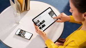 Ilustrasi penggunaan Oppo Pad Air. | dok. Oppo
