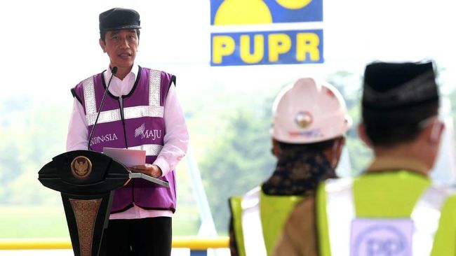 Jokowi Resmikan Bendungan Ciawi Bogor untuk Kurangi Banjir Jakarta