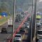 Ilustrasi pemberlakuan contraflow di Tol Jagorawi. | Antara