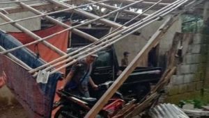 Puting beliung rusak rumah warga Sumedang | ist
