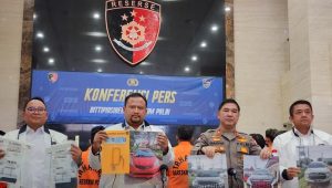 Konperensi pers Bareskrim Polri