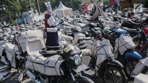 Program motor gratis atau Motis 2023 yang diselenggarakan Kemenhub