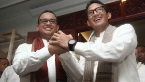 Anies Baswedan dan Sandiaga Uno