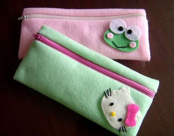 DIY Dompet dari Kain Flanel