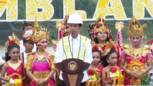 Jokowi resmikan bendungan Tamblang