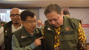 Jusuf Kalla dan Airlangga Hartarto