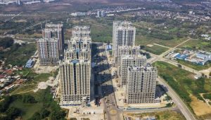 Proyek apartemen Meikarta di Cikarang Selatan, Kabupaten Bekasi, Jawa Barat. | Ist