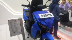 Motor listrik Gesits keluaran BUMN Wika.