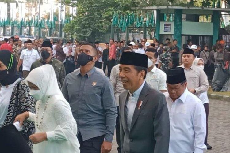 Jokowi Nilai NU Beri Warna yang Luar Biasa untuk Indonesia Selasa Satu Abad