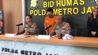 Kombes Trunoyudo saat konferensi pers di Polda Metro Jaya