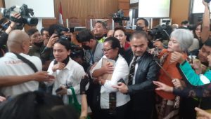 Rosti Simanjuntak hadir dalam persidangna Ferdy Sambo di PN Jaksel