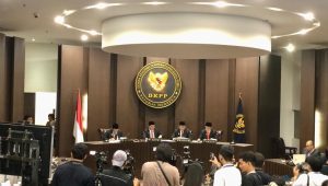 Sidang terkait pelanggaran kode etik Ketua KPU di DKPP