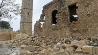 Citadel di Aleppo yang rusak akibat gempa Turki dan Suriah
