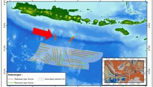 Gunung bawah laut di Pacitan