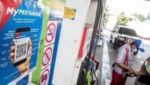 Ilustrasi pembelian BBM Solar subsidi di SPBU Pertamina. | ist