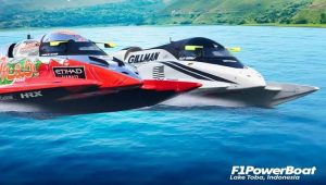 Ilustrasi F1 PowerBoat di Danau Toba. | ist