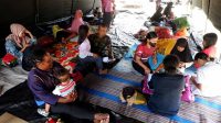 Kondisi pengungsi gempa Jayapura. | ist