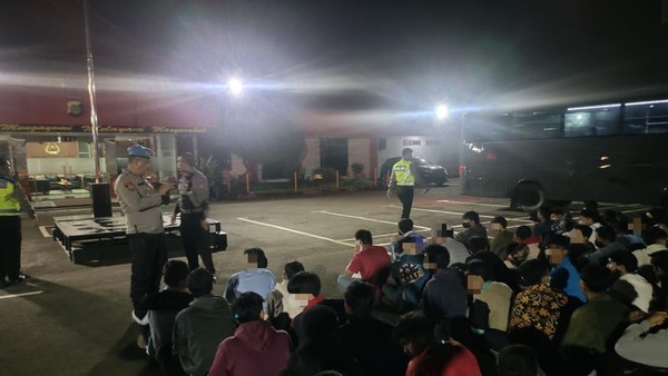 80 Pelajar Diamankan Polres Tangerang, Diduga Hendak Tawuran
