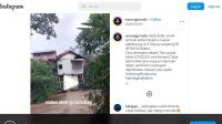 Rumah Roboh Diterjang Banjir di Kelurahan Bidara Cina, Jatinegara Jakarta Timur. | Tangkaan layar Instagram