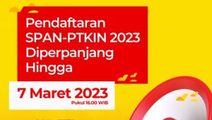 Pengumuman perpanjangan masa pendaftaran SPAN PTKIN 2023.| Kemenag