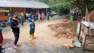 Longsor di Curug Cilember Bogor. | Dok BPBD