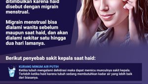 5 PENYEBAB SAKIT KEPALA SAAT HAID |ist