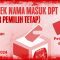 Cara Cek Nama Masuk DPT (Daftar Pemilih Tetap)