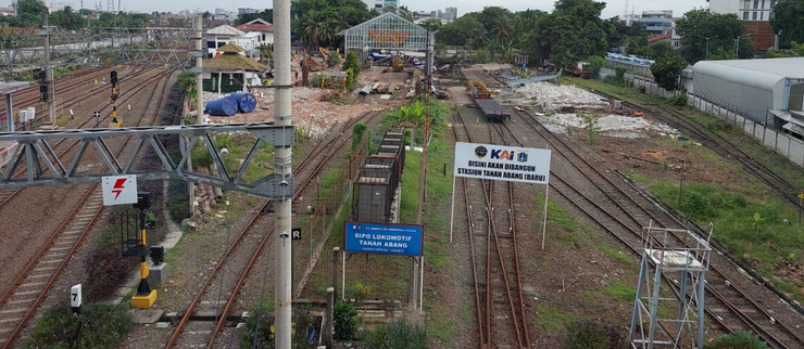 Pengembangan Stasiun Tanah Abang, Akhir Tahun Bakal Layani 300 Ribu Orang per Hari