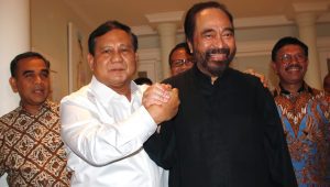 Prabowo Subianto dan Surya Paloh