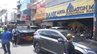 Bank Arta Kedaton Makmur Bandar Lampung dirampok pada Jumat pagi, 17/3/2023.| Forum Keadilan