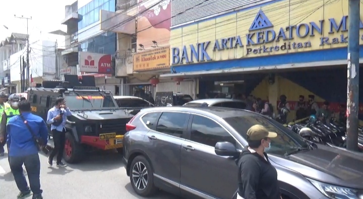 Kronologi Perampokan Bank Arta Kedaton Bandar Lampung