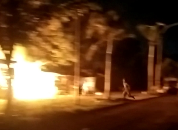 Kios Batu Akik di Bandar Lampung Terbakar, 3 Tewas