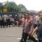 Kapolri Jenderal Listyo Sigit Prabowo meninjau lokasi kebakaran depo Pertamina Plumpang. | Novia Suhari/Forum Keadilan