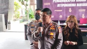 Karo Penmas Divisi Humas Polri Brigjen Ahmad Ramadhan dalam konferensi pers, Kamis, 16/3/2023