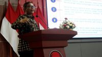 Polhukam Mahfud MD saat berbicara di Sekolah PDIP Lenteng Agung, Jakarta, Selasa, 21/3/2023. | Ist