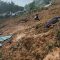 Tanah longsor terjadi di Desa Pangkalan, Kecamatan Serasan, Kabupaten Natuna, Kepulauan Riau. | BNPB