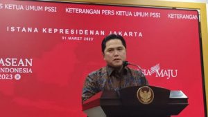 Ketua PSSI Erick Thohir. | Ist