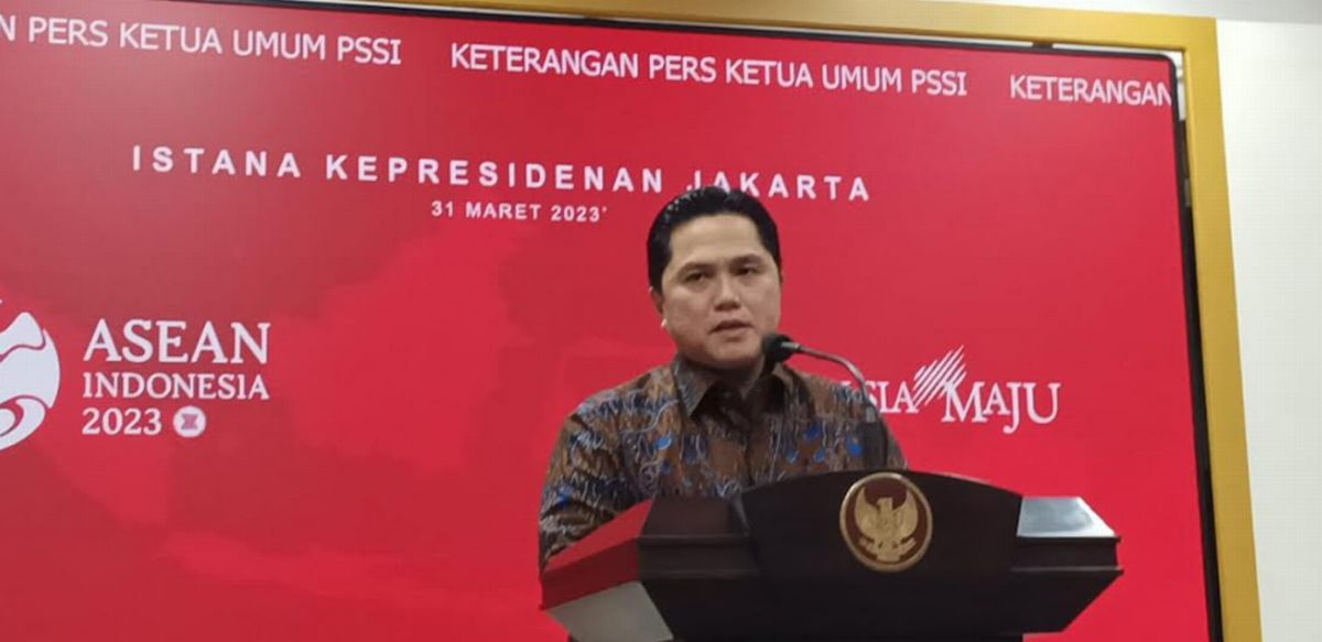 Erick Thohir: Presiden Jokowi Tak Mau Indonesia Dikucilkan FIFA