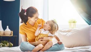 Ilustrasi ibu dan anak. | ist