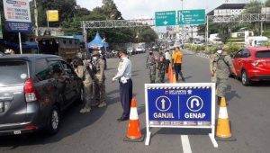 Ilustrasi pemberlakuan ganjil genap di Jalur Puncak, Bogor. | ist