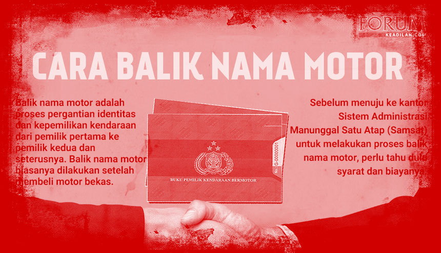 Cara Balik Nama Motor
