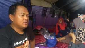 Korban Kebakaran Depo Pertamina Plumpang di Posko PMI | Forum Keadilan/Novia Suhari