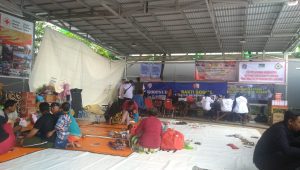 Potret Pengungsi Kebakaran Depo Pertamina Plumpang di Posko PMI | Forum Keadilan/Novia Suhari