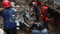 Pencarian korban longsor di Bogor. | Dok BNPB