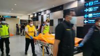 Temuan mayat di bawah lift Bandara Kualanamu Medan. | ist